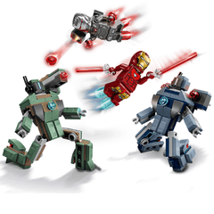 LEGO Marvel Iron Man & War Machine vs. Hammer Drones | 76320