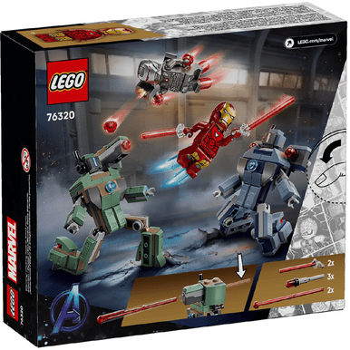 LEGO Marvel Iron Man & War Machine vs. Hammer Drones | 76320