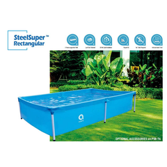 Jilong Avenli Passaat Blue Rectangular Steel Frame Pool 188x127x42cm | 17803