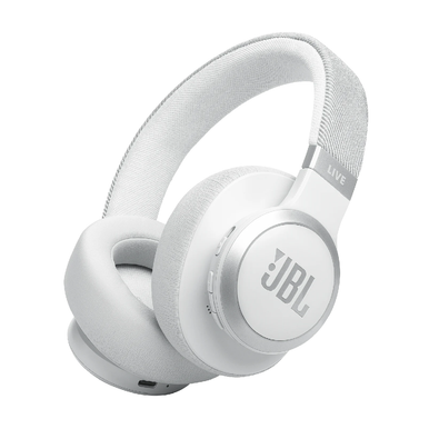 JBL Live 770NC Wireless Noise Cancelling Headphones - White | JBL-HS-LV770-WT