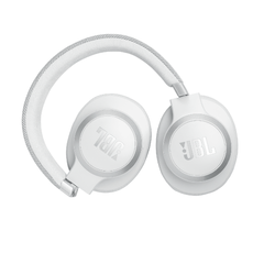 سماعات رأس لاسلكية بخاصية إلغاء الضوضاء JBL Live 770NC - أبيض | JBL-HS-LV770-WT