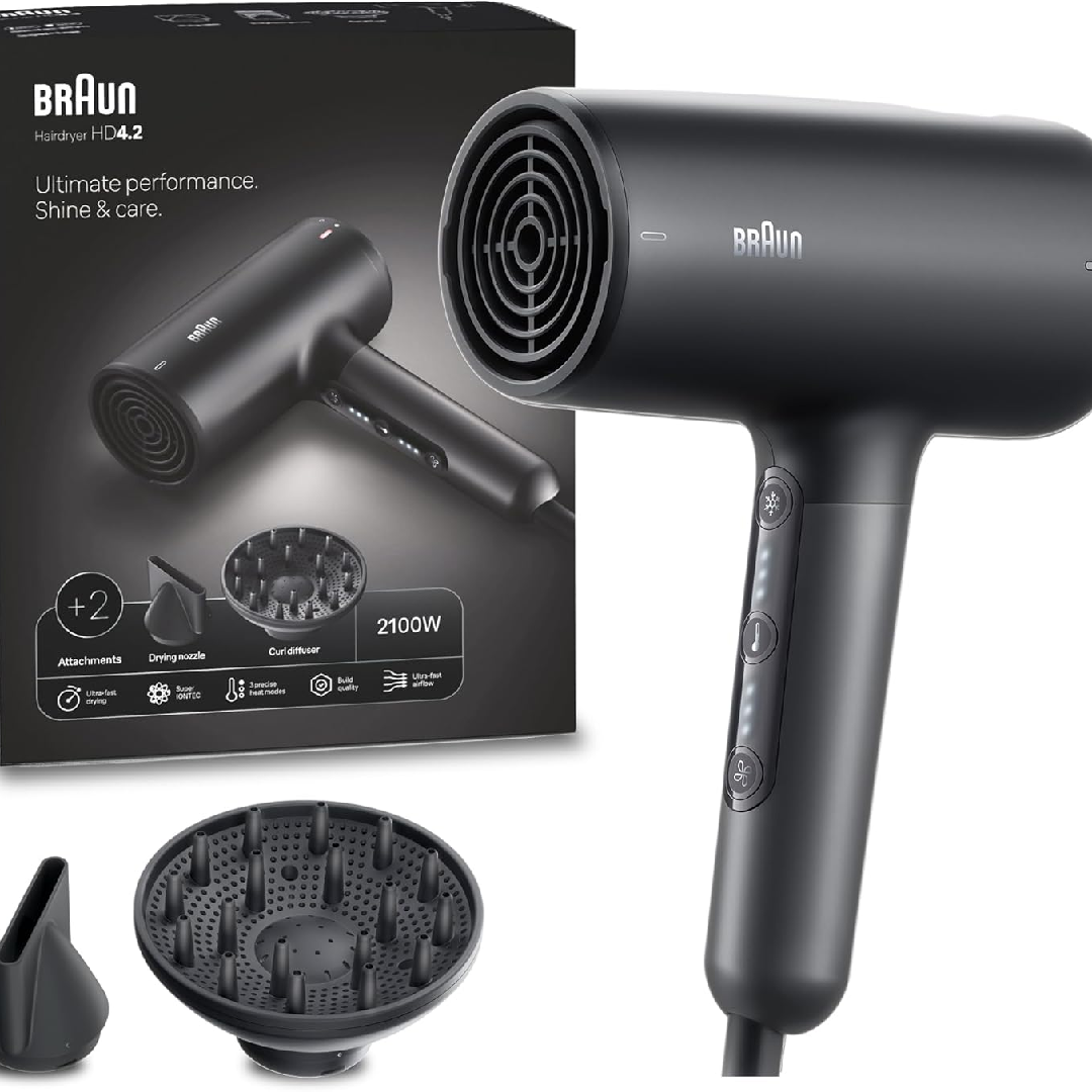 Braun Black Hair Dryer 2100W | HD425E
