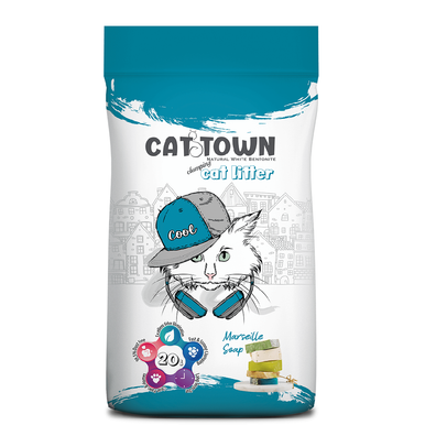 Cat Town Cat Litter 20L - Marseille Soap