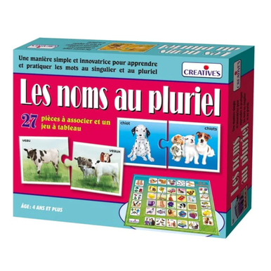 Creatives Les Noms au Pluriels Educational Game 12P | 1081