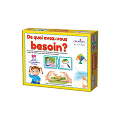 Creatives De Quoi Avez-Vous Besoin Educational Game 24P | 1195
