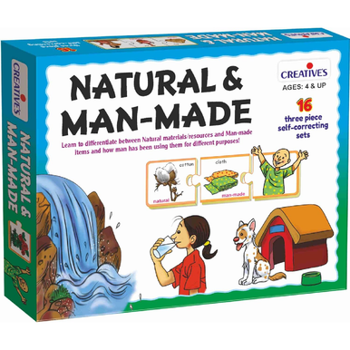 Creatives Natural & Man-Made Educational Game 24P | 0246