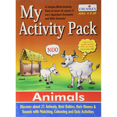 Creatives My Activity Pack Animals Educational Set 12P | 0182