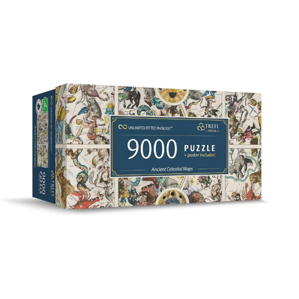 Trefl Prime UFT Ancient Celestial Maps Puzzle 9000 Pieces | 81031