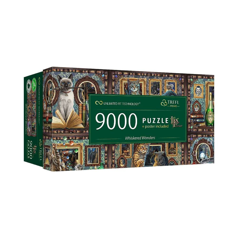 Trefl Prime UFT Whiskered Wonders Puzzle 9000 Pieces | 81035