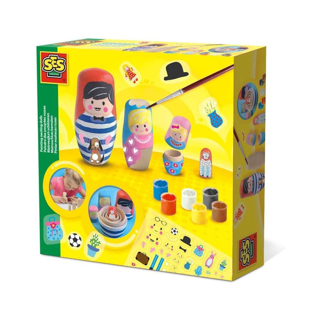 SES Creative Painting Nesting Dolls | 14002