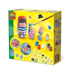 SES Creative Painting Nesting Dolls | 14002