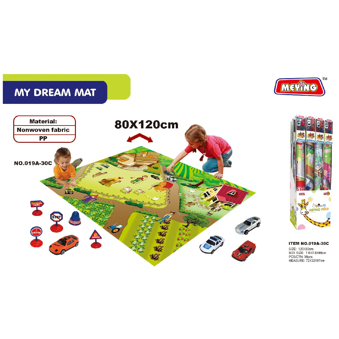Traffic Activities Mat Playset | 555-043