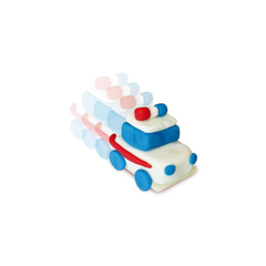 SES Creative Play Dough Pull Back Cars | 00431