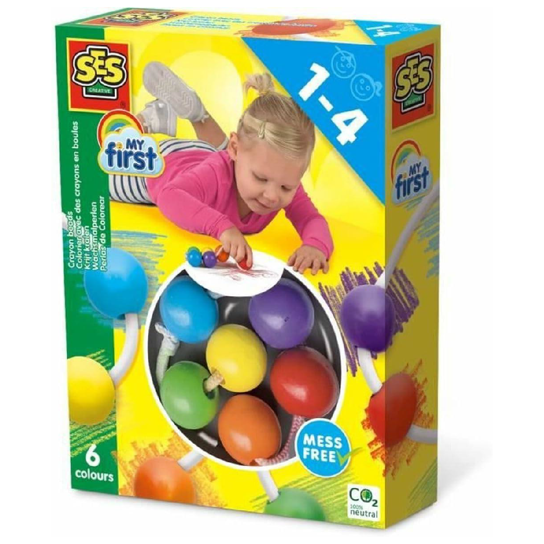 SES Creative My First Crayon Beads Activity Toy | 00244