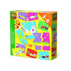 SES Creative Learn to Use Scissors Animal Puzzle | 14647