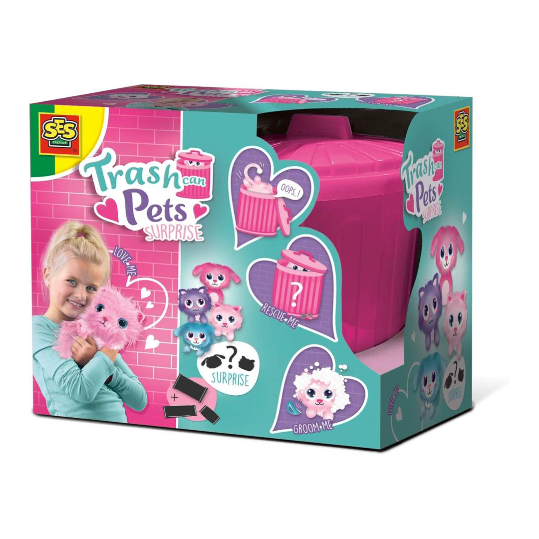 SES Creative Trashcan Pets Surprise | 16001