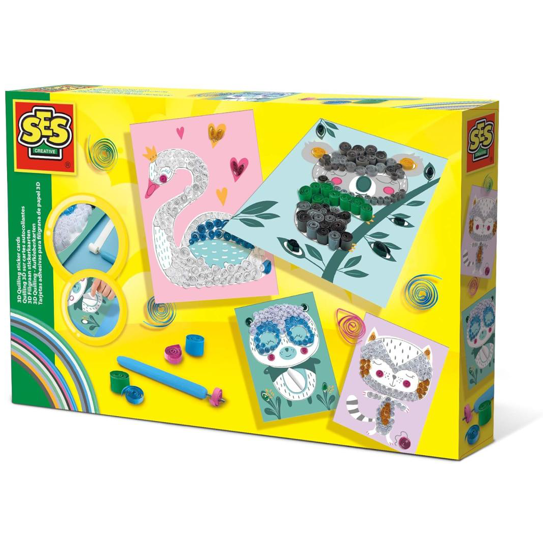 SES Creative 3D Quilling Sticker Cards | 14754
