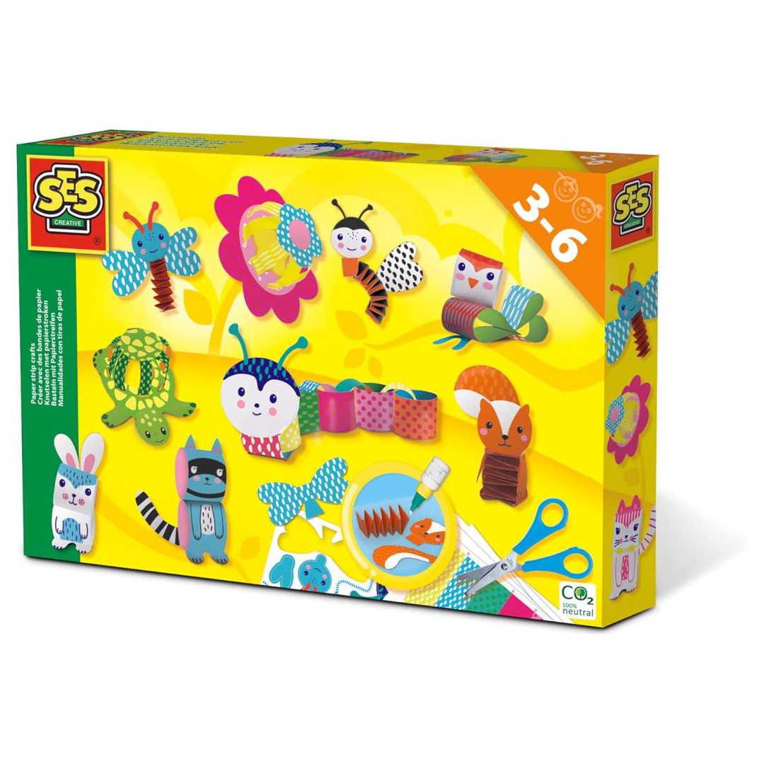 SES Creative Paper Strip Crafts | 14648