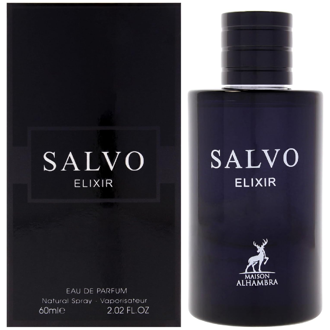 Maison Alhambra Salvo Elixir Eau de Parfum for Men 60ml | LTF-SALVO-ELXR-60