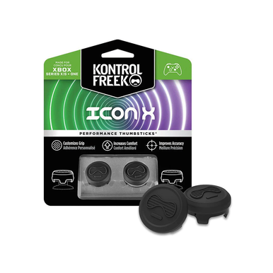 KontrolFreek Performance Thumbsticks For PlayStation 4 & PlayStation 5 - IconX  Black