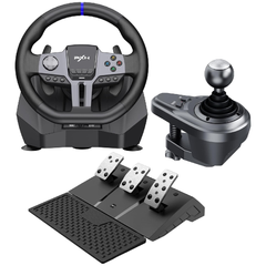 PXN V9 Gen 2 Racing Wheel with Pedals & Shifter | PXN-RACING-V9-GEN2