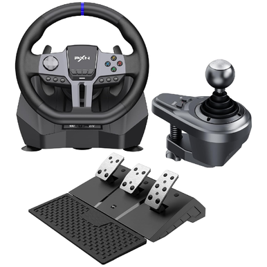 PXN V9 Gen 2 Racing Wheel with Pedals & Shifter | PXN-RACING-V9-GEN2