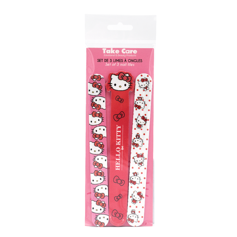 Hello Kitty Set of 3 Nail Files 18cm | ASS-24