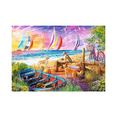 Trefl Prime UFT Sailboats View Puzzle 1000 Pieces | 10697