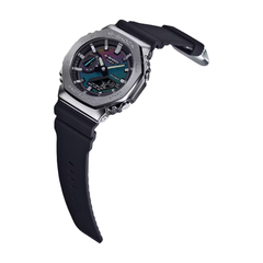 Casio G-SHOCK G-STEEL Casual Men Analog-Digital Watch - Black & Silver | GM-2100RW-1ADR