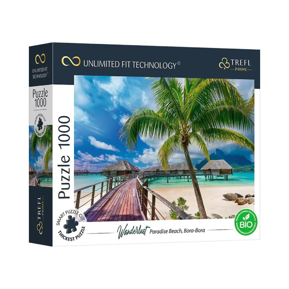 Trefl Prime UFT Paradise Beach Bora-Bora Puzzle 1000 Pieces | 10704