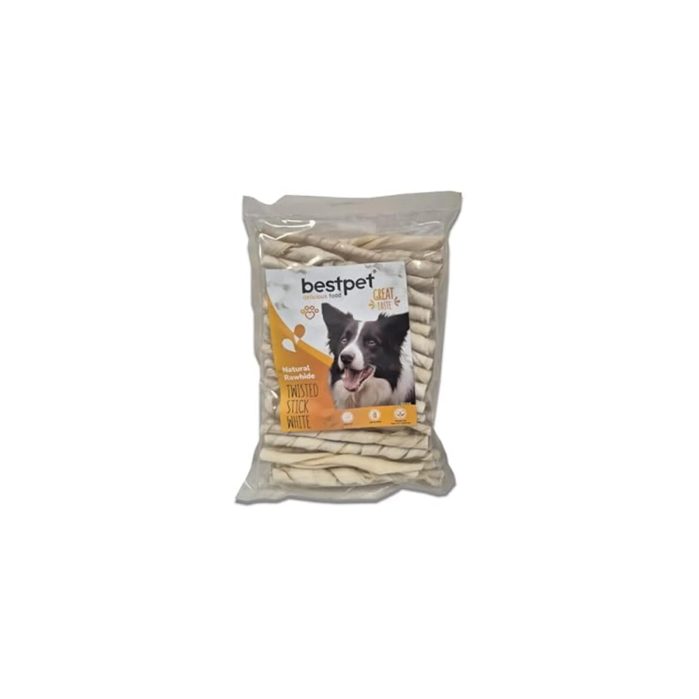 Best Pet Twisted Stick White Dog Treats 350 g | P7017