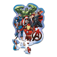 Trefl Avengers Adventures Disney Marvel The Avengers 50-Piece Wooden Contour Puzzle | 20256