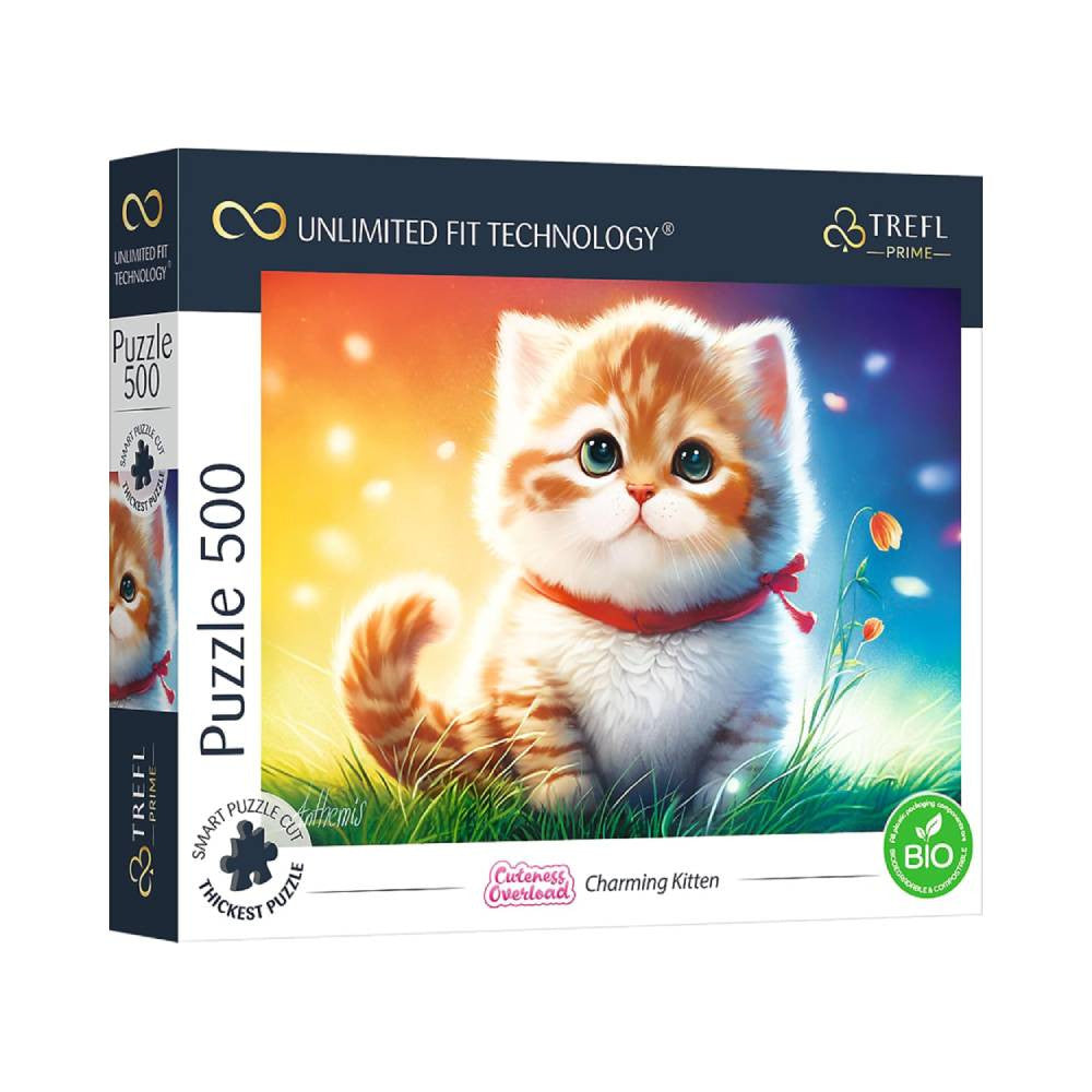 Trefl Prime UFT Charming Kitten Puzzle 500 Pieces | 37463
