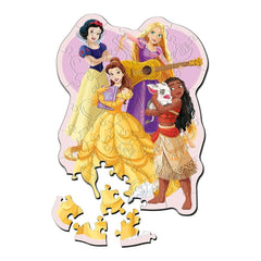 Trefl Lovely Princesses Disney Princess 50-Piece Wooden Contour Puzzle | 20257