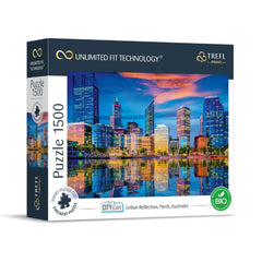 Trefl Prime UFT Cityscape Urban Reflection Perth Australia Puzzle 1500 Pieces | 26190