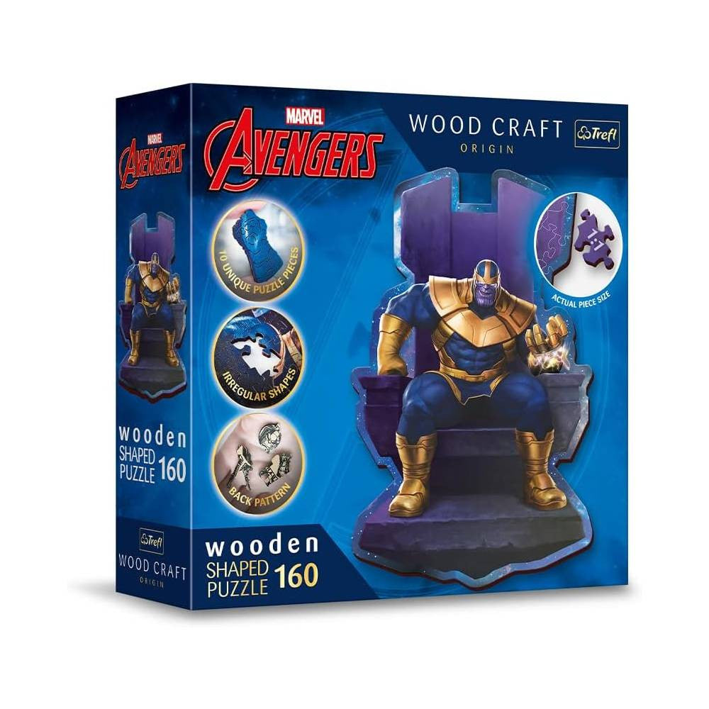 Trefl Thanos 160-Piece Wooden Shaped Puzzle | 20184