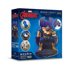 Trefl Thanos 160-Piece Wooden Shaped Puzzle | 20184