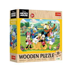 Trefl Mickey & Friends 24-Piece Wooden Puzzle | 20278