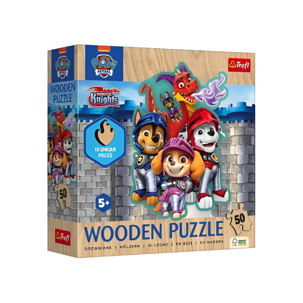 Trefl PAW Patrol 50-Piece Wooden Contour Puzzle | 20277