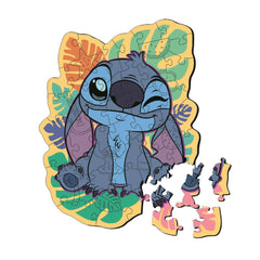Trefl Happy Stitch 50-Piece Wooden Contour Puzzle | 20281