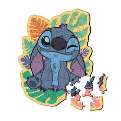Trefl Happy Stitch 50-Piece Wooden Contour Puzzle | 20281