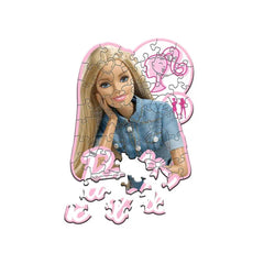 Trefl Barbie 50-Piece Wooden Contour Puzzle | 20282