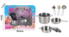 Barbie Large Pretend Cookware Kitchen Set | 1101-10BA