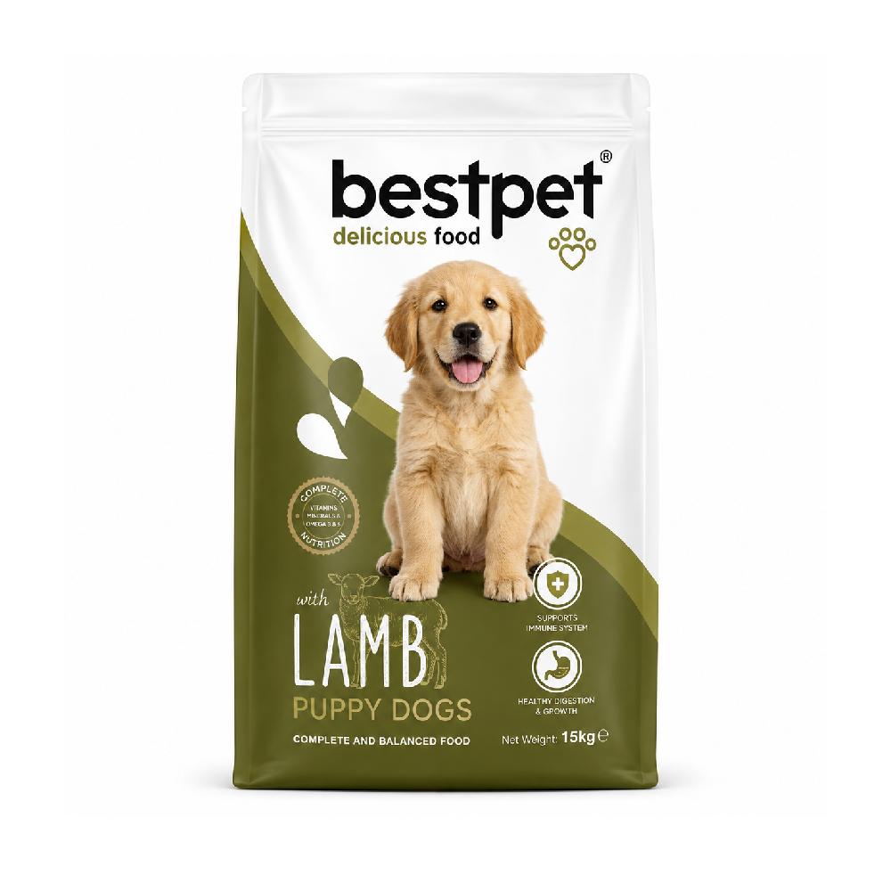 Best Pet Puppy Lamb Dry Dog Food 15 Kg | P5504