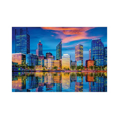 Trefl Prime UFT Cityscape Urban Reflection Perth Australia Puzzle 1500 Pieces | 26190