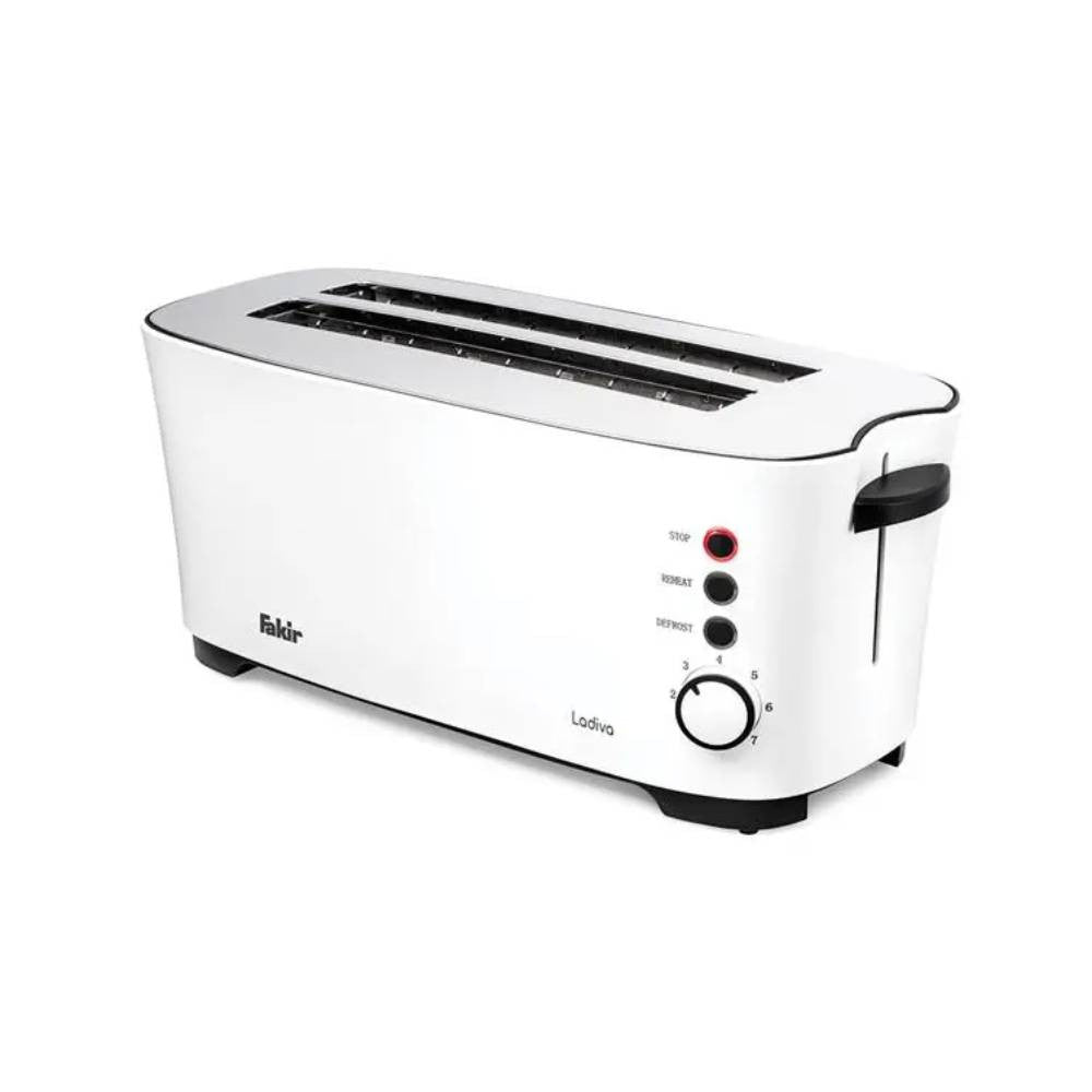 Fakir LaDiva 4-Slice Toaster 1350W - White | 41003943