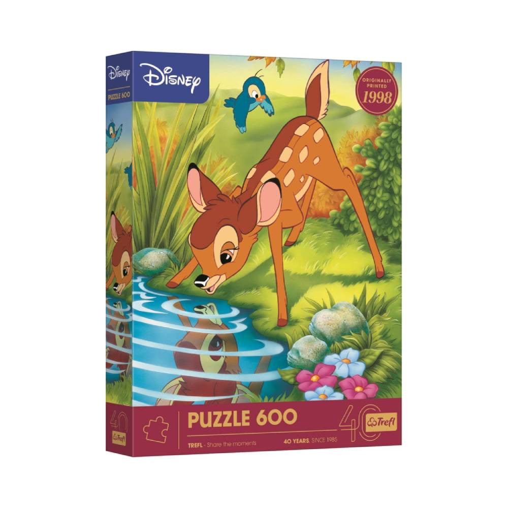 Trefl 40th Anniversary Disney Bambi Puzzle 600 Pieces | 37600
