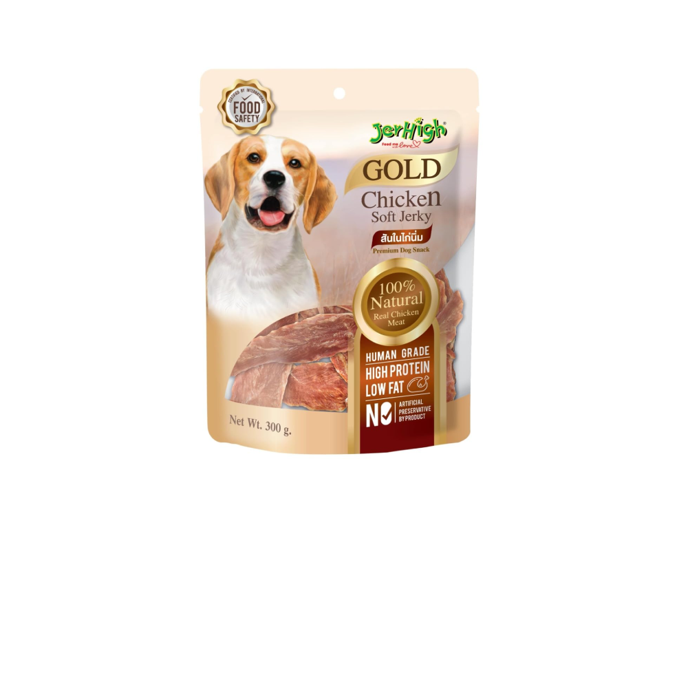 JerHigh Chicken Soft Jerky Dog Treats 300 g | 452297