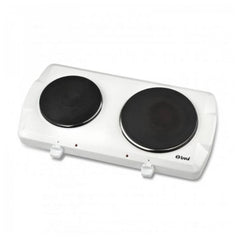 G3 Ferrari Trevi Double Electric Hotplate White | GCL277
