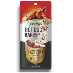 JerHigh Hotdog Bar Chicken Dog Treats 150 g x1 | 941234